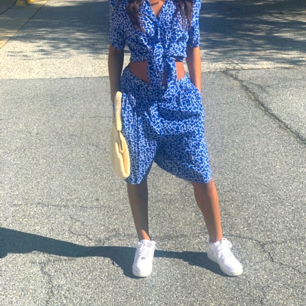 Two piece women short set